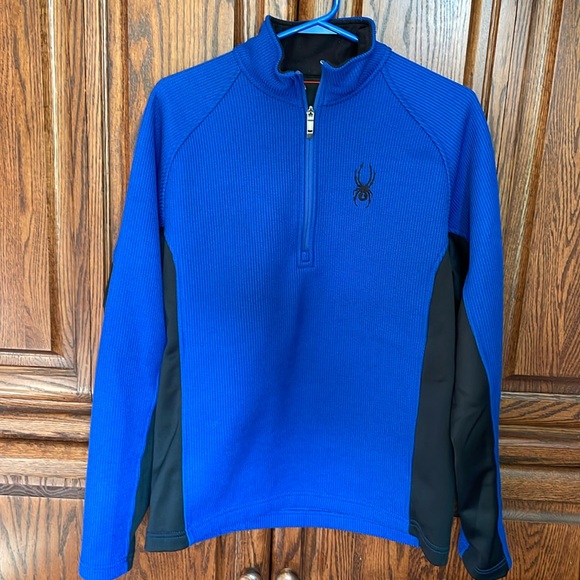Mens Spyder Quarter Zip - Picture 2 of 5